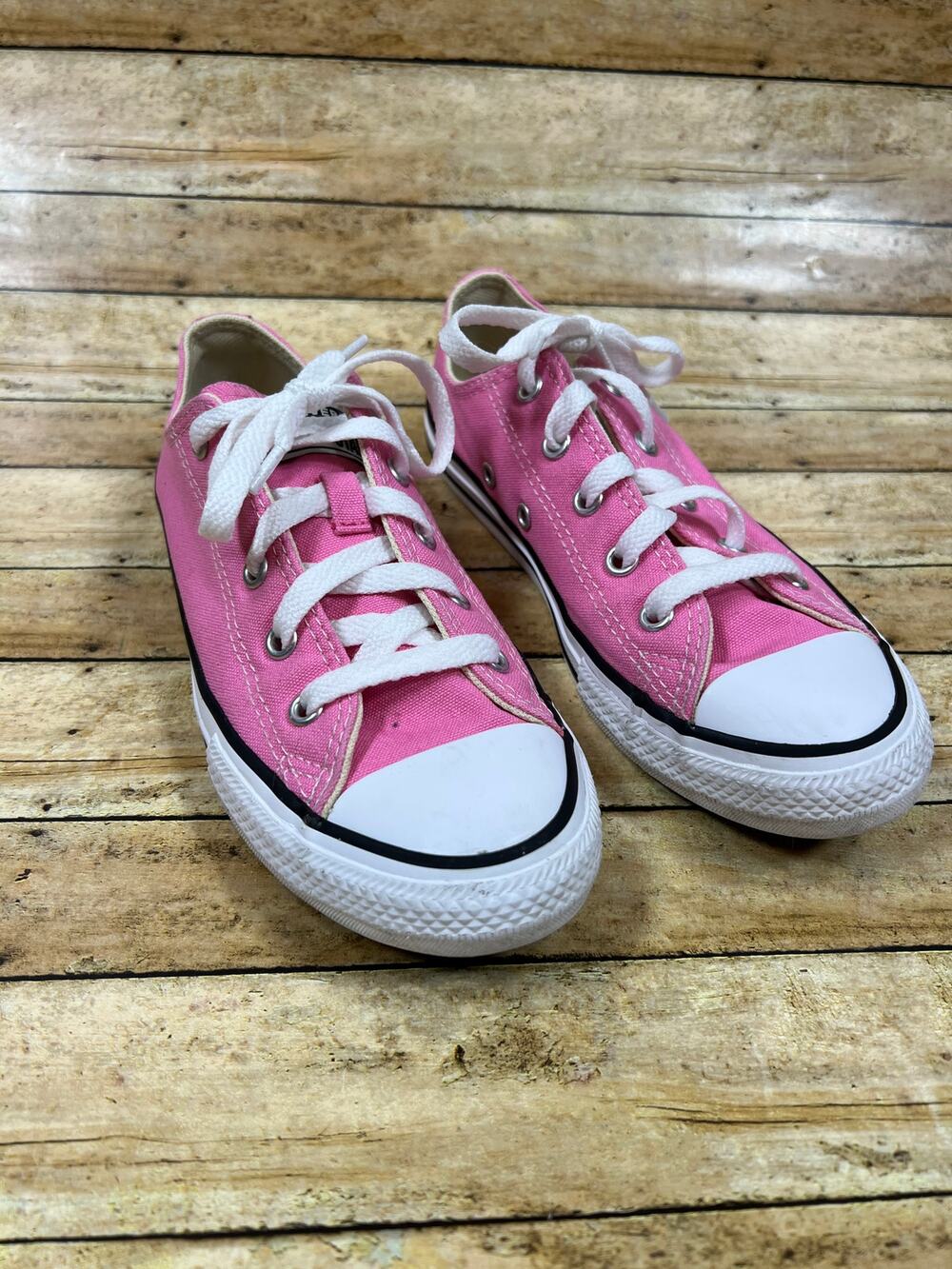 Converse Chuck Taylor All Star Ox 3J238 Pink Girl Shoes Low Top Little Kid 2